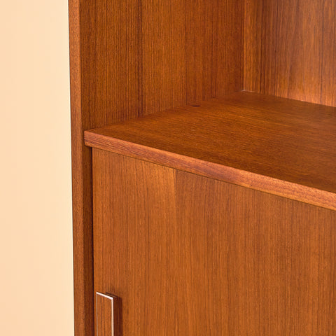 Swedish bookshelf in teak