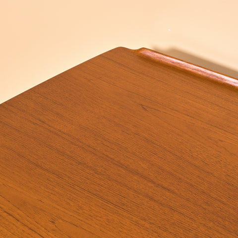 Danish writing desk in teak by Svend Åge Madsen for H.P. Hansen