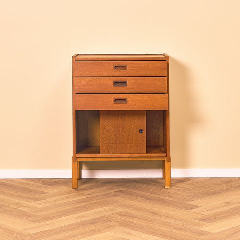 Swedish chest of drawers in teak