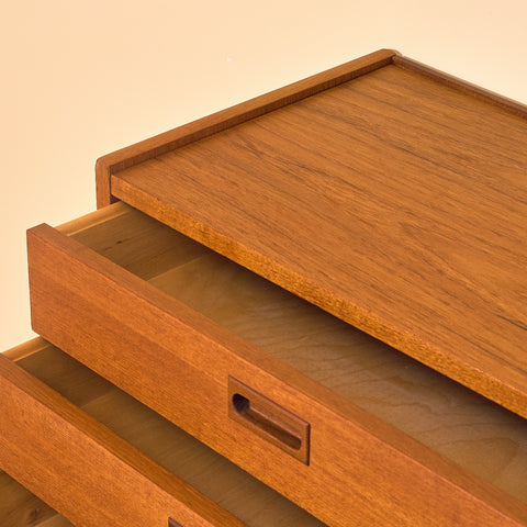 Swedish chest of drawers in teak