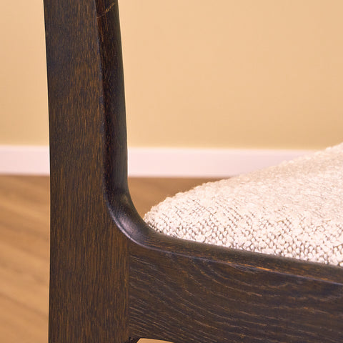 Danish dining chairs in oak by Skovby