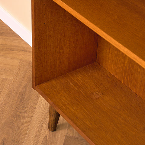 Swedish bookshelf in teak