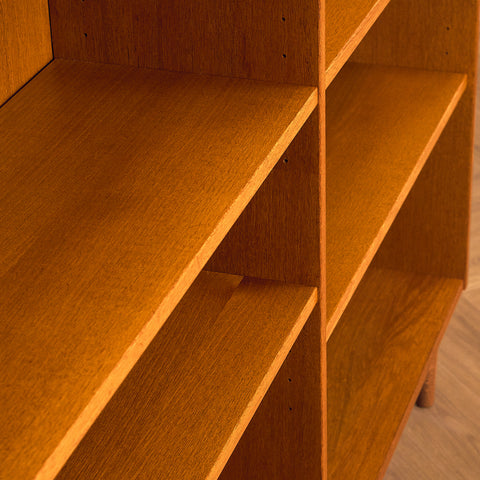 Swedish bookshelf in teak