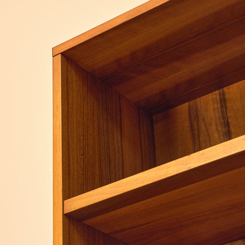 Swedish bookshelf in walnut by Bertil Fridhagen for Bodafors