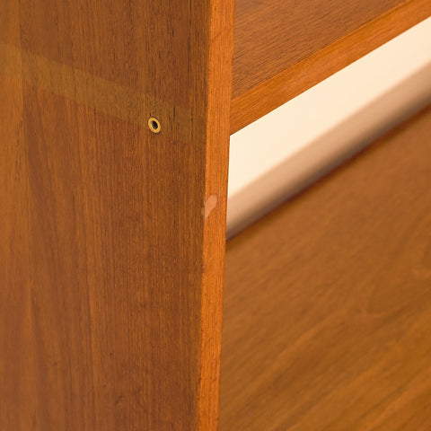 Swedish bookshelf in teak