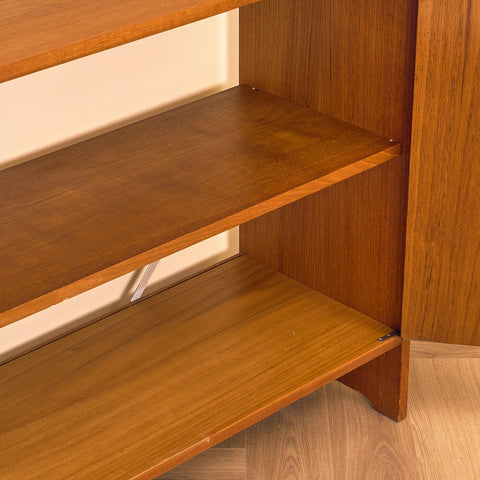 Swedish bookshelf in teak