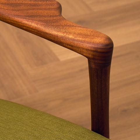 Danish armchair in walnut