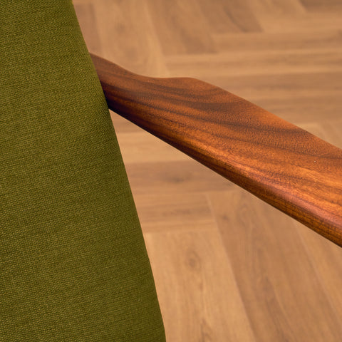 Danish armchair in walnut