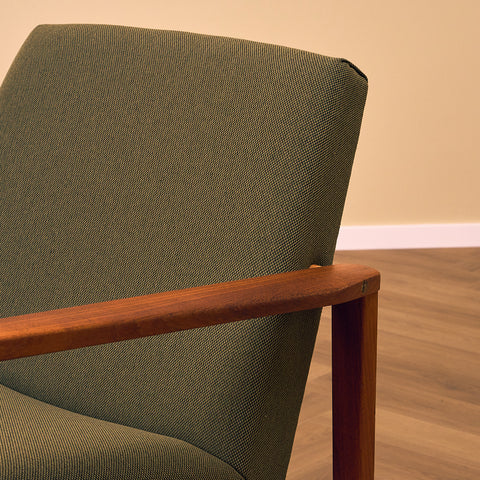 Danish armchairs in solid teak