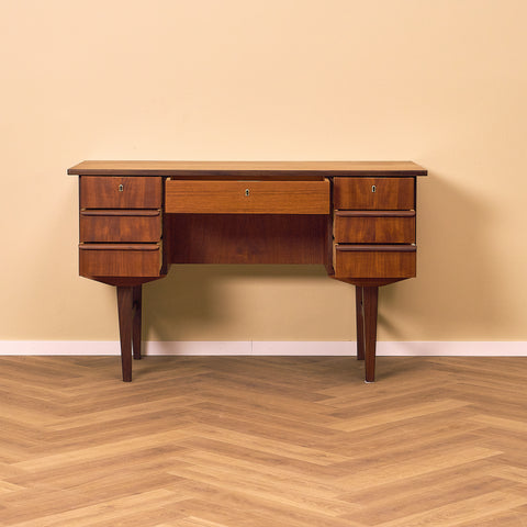 Danish writing desk in teak