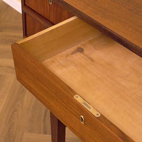 Danish writing desk in teak