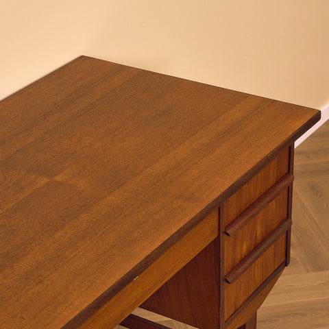 Danish writing desk in teak