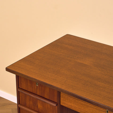 Danish writing desk in teak