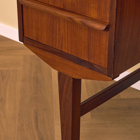 Danish writing desk in teak