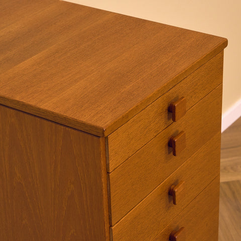 Swedish chest of drawers in teak by Johannesborgs Möbelfabriks AB