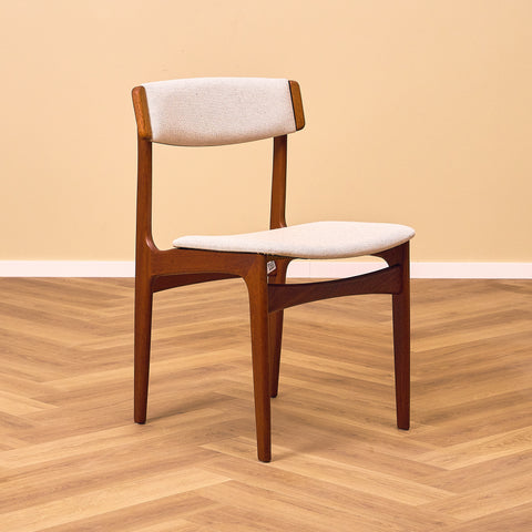 Danish set of 6 dining chairs by Thorso Mobelfabrik