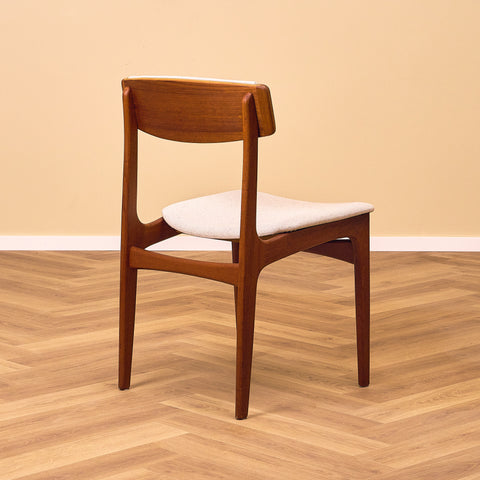 Danish set of 6 dining chairs by Thorso Mobelfabrik