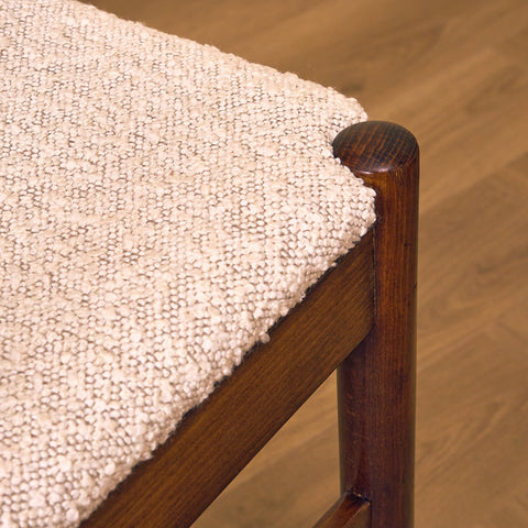 Swedish dining chairs in stained beech