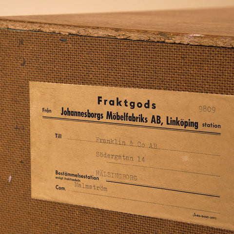 Swedish sideboard in teak by Johannesborgs Möbelfabriks AB
