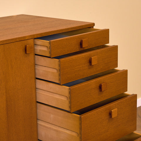 Swedish sideboard in teak by Johannesborgs Möbelfabriks AB