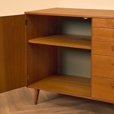 Swedish sideboard in teak by Johannesborgs Möbelfabriks AB