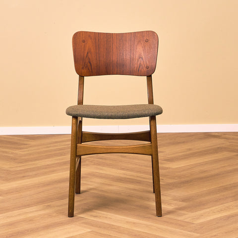 Danish dining chair in teak and oak by Ib Kofod-Larsen