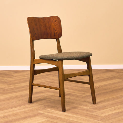 Danish dining chair in teak and oak by Ib Kofod-Larsen