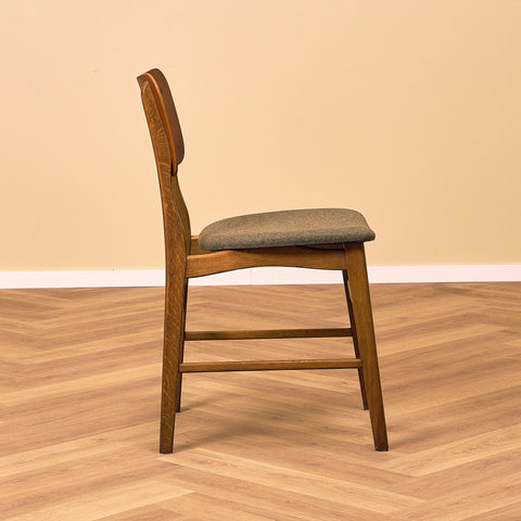 Danish dining chair in teak and oak by Ib Kofod-Larsen