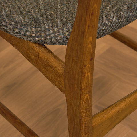 Danish dining chair in teak and oak by Ib Kofod-Larsen