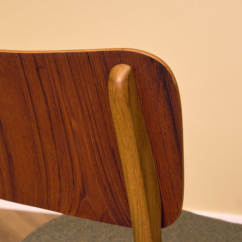 Danish dining chair in teak and oak by Ib Kofod-Larsen