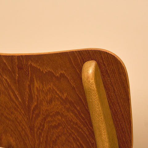 Danish dining chair in teak and oak by Ib Kofod-Larsen