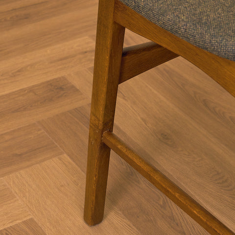 Danish dining chair in teak and oak by Ib Kofod-Larsen