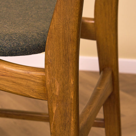 Danish dining chair in teak and oak by Ib Kofod-Larsen
