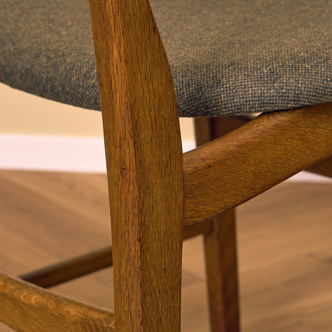 Danish dining chair in teak and oak by Ib Kofod-Larsen