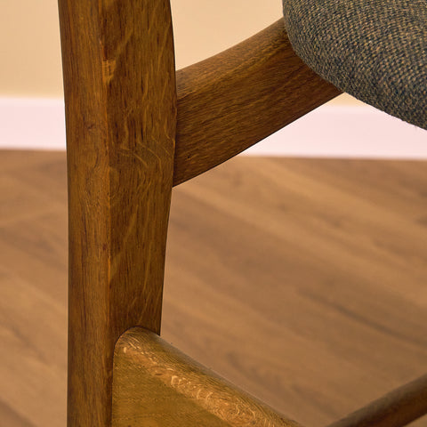 Danish dining chair in teak and oak by Ib Kofod-Larsen