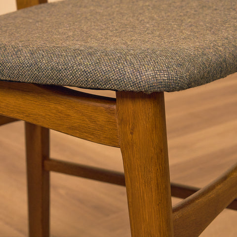 Danish dining chair in teak and oak by Ib Kofod-Larsen