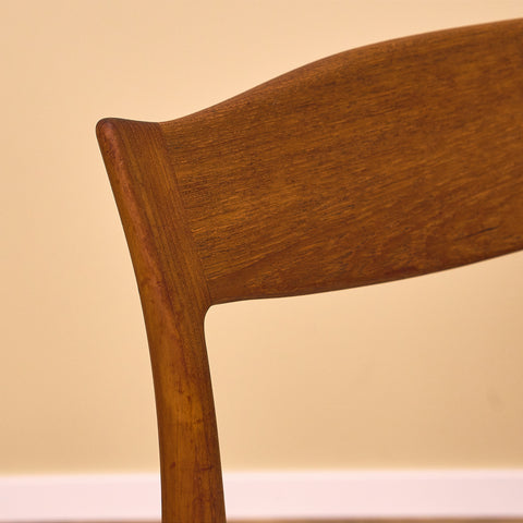 Danish dining chair in teak by Arne Hovmand Olsen