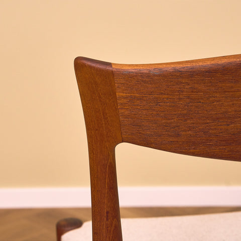 Danish dining chair in teak by Arne Hovmand Olsen