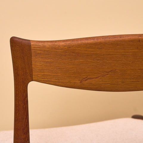 Danish dining chair in teak by Arne Hovmand Olsen