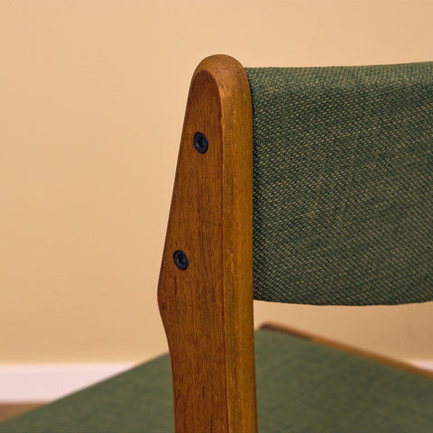Danish set of 6 dining chairs by Erik Buch for Nova Stolefabrik