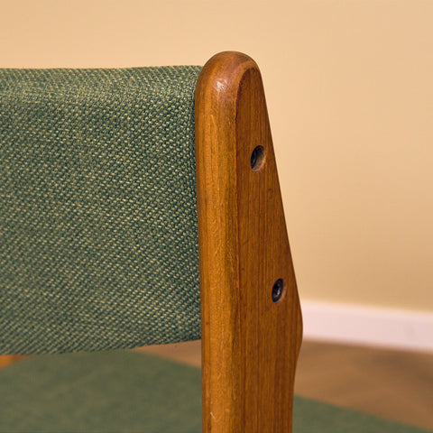 Danish set of 6 dining chairs by Erik Buch for Nova Stolefabrik