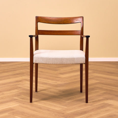 Swedish set of 4 dining armchairs "Garmi" by Nilson Jonsson for Troeds