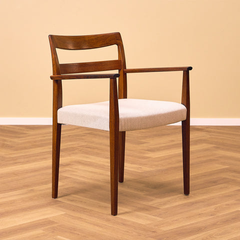 Swedish set of 4 dining armchairs "Garmi" by Nilson Jonsson for Troeds