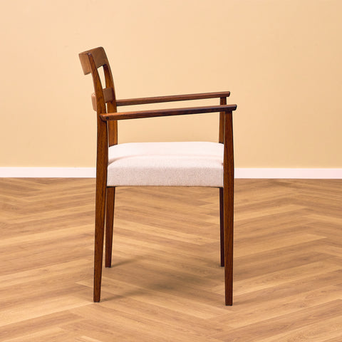 Swedish set of 4 dining armchairs "Garmi" by Nilson Jonsson for Troeds