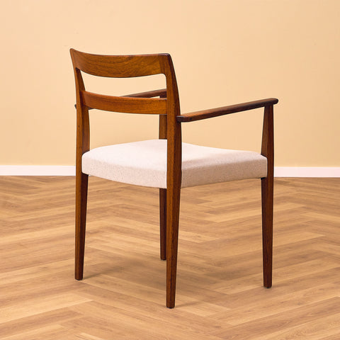 Swedish set of 4 dining armchairs "Garmi" by Nilson Jonsson for Troeds