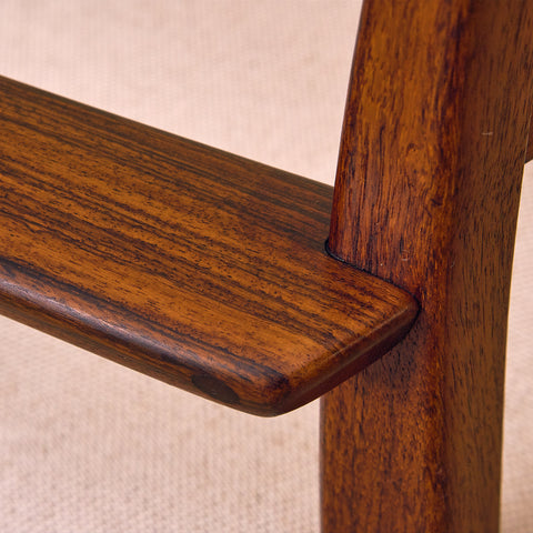 Swedish set of 4 dining armchairs "Garmi" by Nilson Jonsson for Troeds