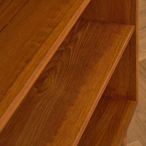 Swedish bookshelf in teak