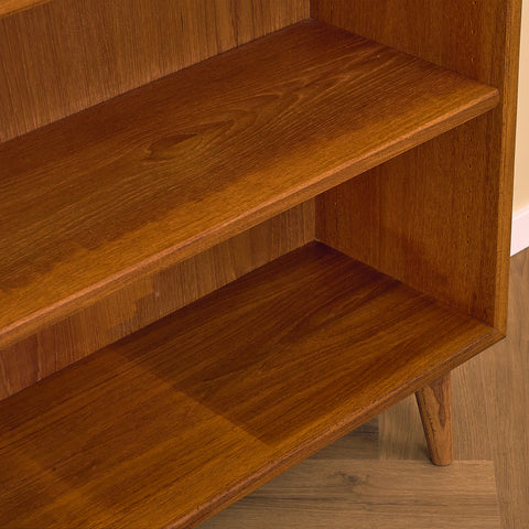 Swedish bookshelf in teak