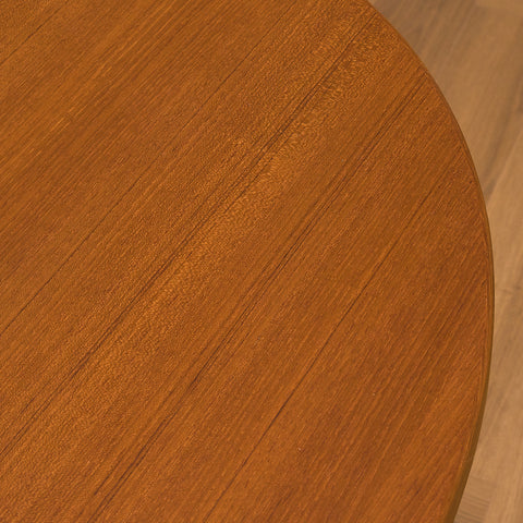 Swedish oval dining table in teak by Troeds, Bjärnum