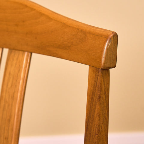 Swedish dining chairs in teak